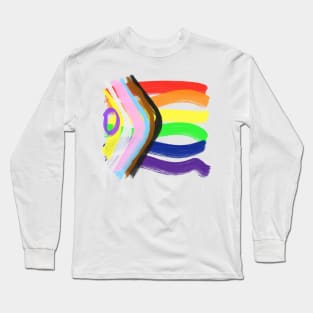 Pride Paint Flag Long Sleeve T-Shirt